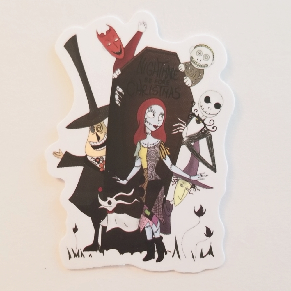 10/$10 Nightmare Before Christmas Sticker